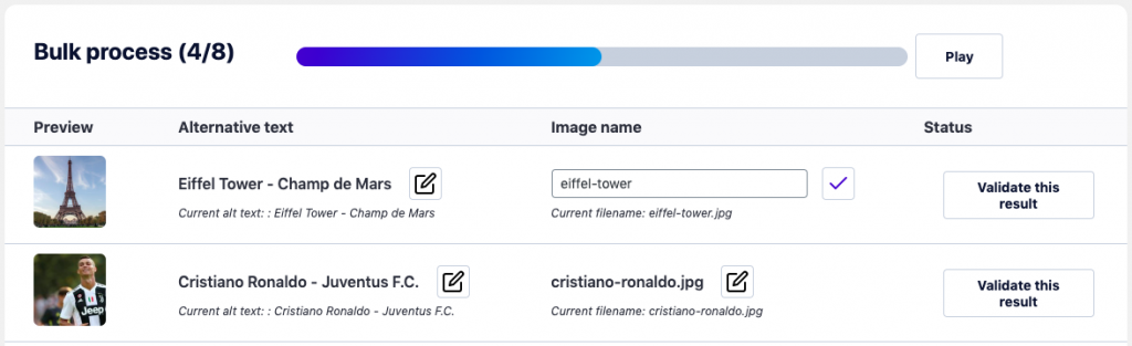 Image SEO Bulk optimization