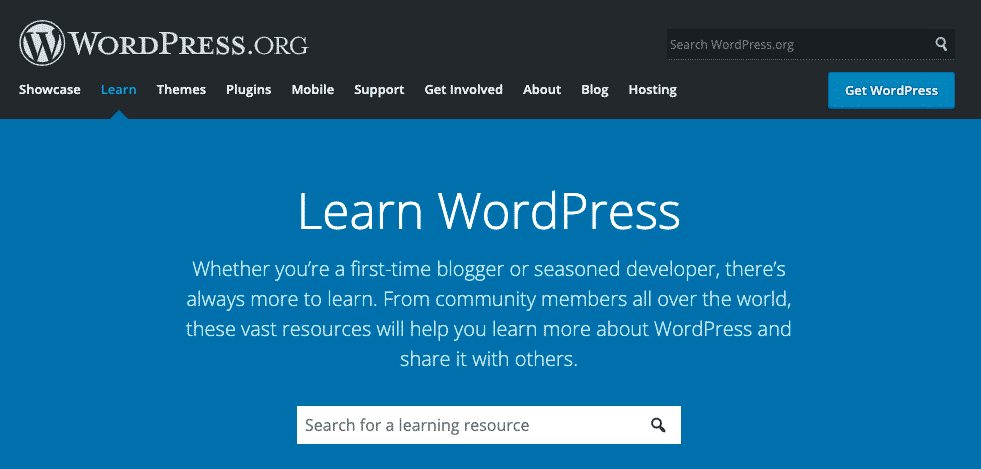 Learn WordPress