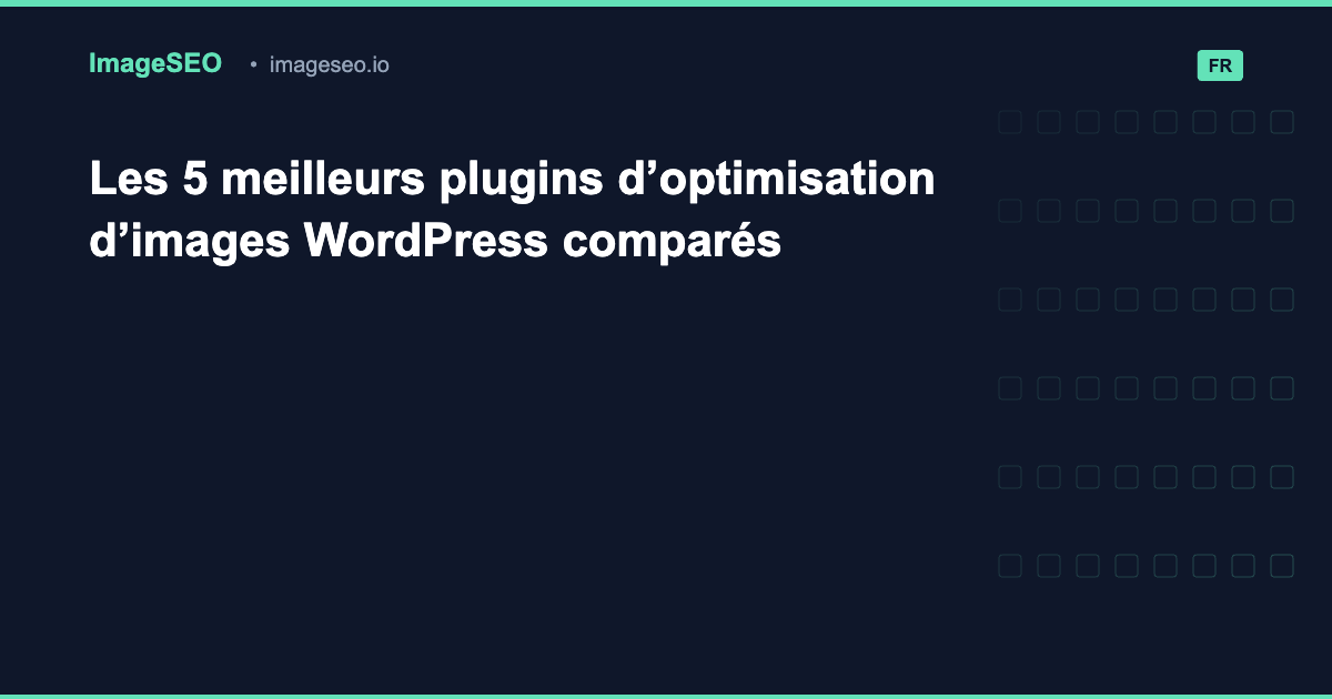 5 meilleurs plugins d’optimisation d’images WordPress 2026